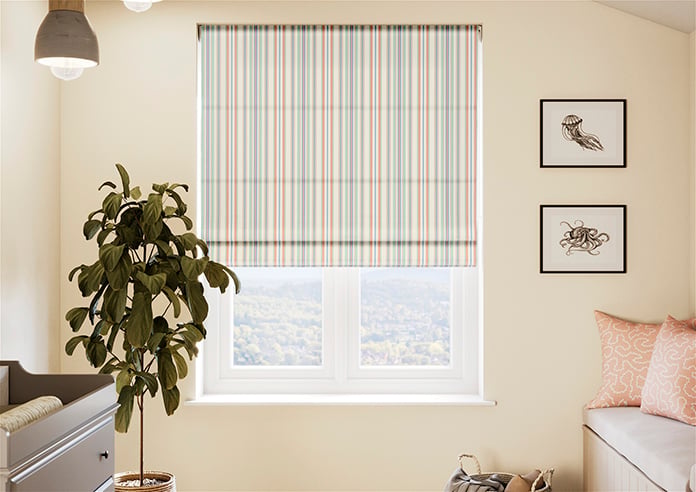The British Stripe Co. Elizabeth, Brighton No.1 - Roman Blind - Image 3